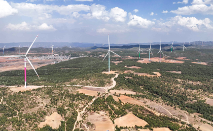 国内装机规模最大高原风电基地800兆瓦全容量投产