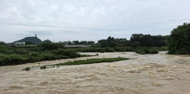 广西北流河出现2010年以来最大洪水