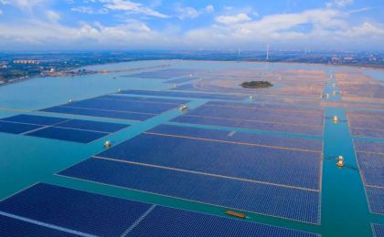 我国首个海水漂浮式光伏项目建成投用