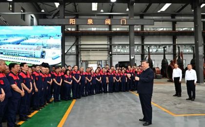 习近平在阳泉考察制造业企业发展