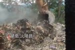 湖南沅陵县露天焚烧垃圾 官方：已开展清运工作？