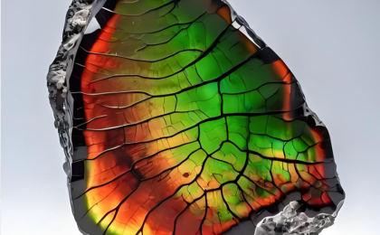 它只是一块化石，为何如此斑斓绚丽