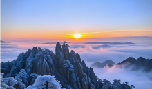 一键开启仙境模式！黄山雾凇云海“梦幻联动” 