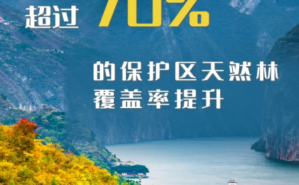 6组海报见证母亲河的生态蜕变  