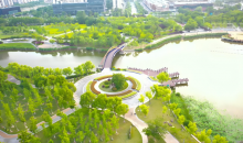城市湿地共生 绘就灵动画卷  