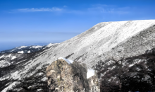 5人违规穿越鳌山