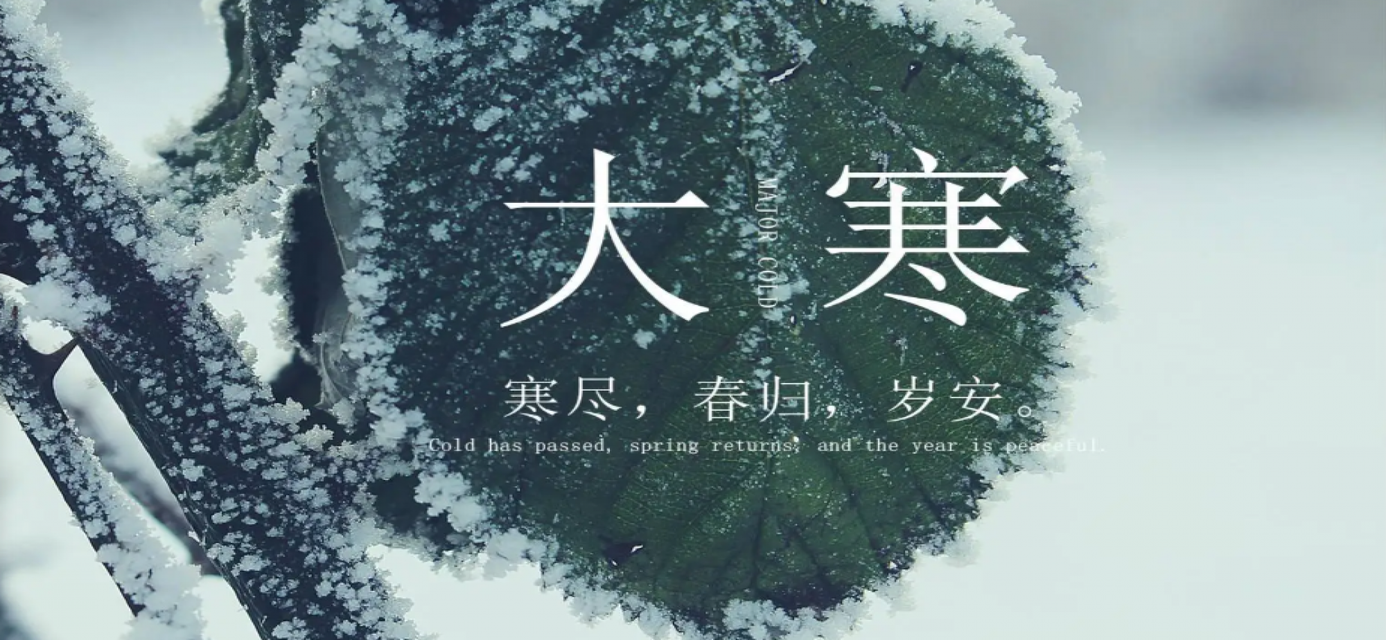 大寒：寒尽春生，年味渐浓