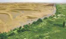 治沙，让大漠披绿沙地生金 