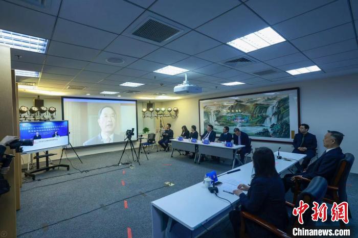 3月15日，第九届浙江义乌国际智能装备博览会开幕式暨智能制造绿色发展高峰论坛在线举行。　中国机电产品进出口商会 供图