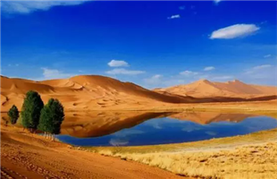 我国最神奇的沙漠：整治25年变湖泊