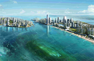 林在城中　城在林中