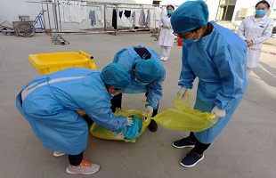 上海 逾百吨医疗废物日产日清