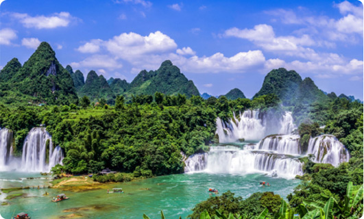 德天跨国瀑布景区