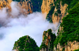 河南林州：太行大峡谷壮美如画