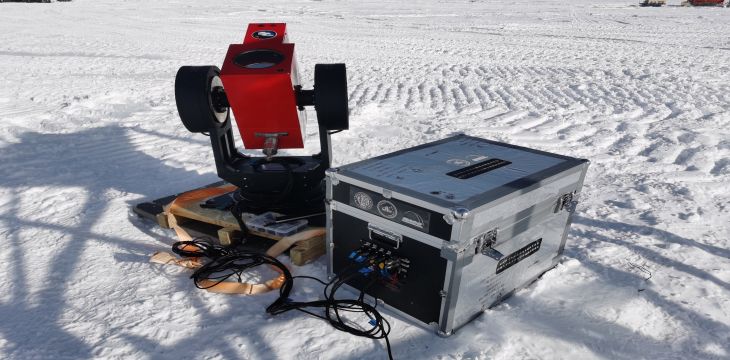 我国首台近红外望远镜在南极昆仑站成功运行