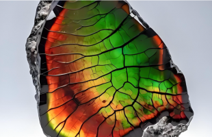 它只是一块化石，为何如此斑斓绚丽