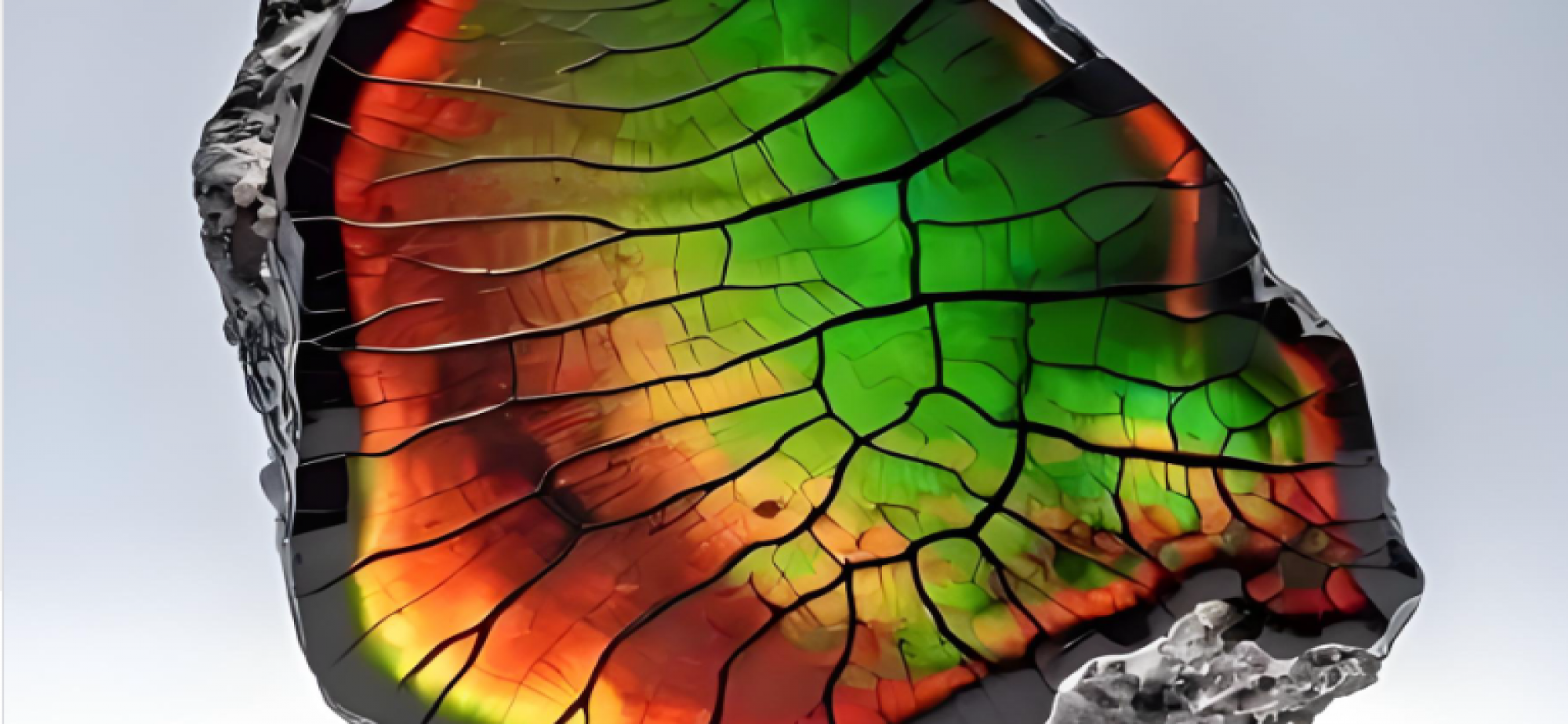 它只是一块化石，为何如此斑斓绚丽