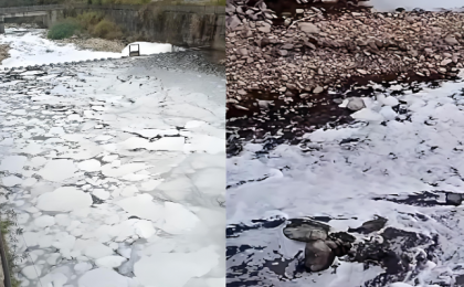 广西通报“桂林一河段出现白色泡沫”：龙胜生态环境局失职渎职  