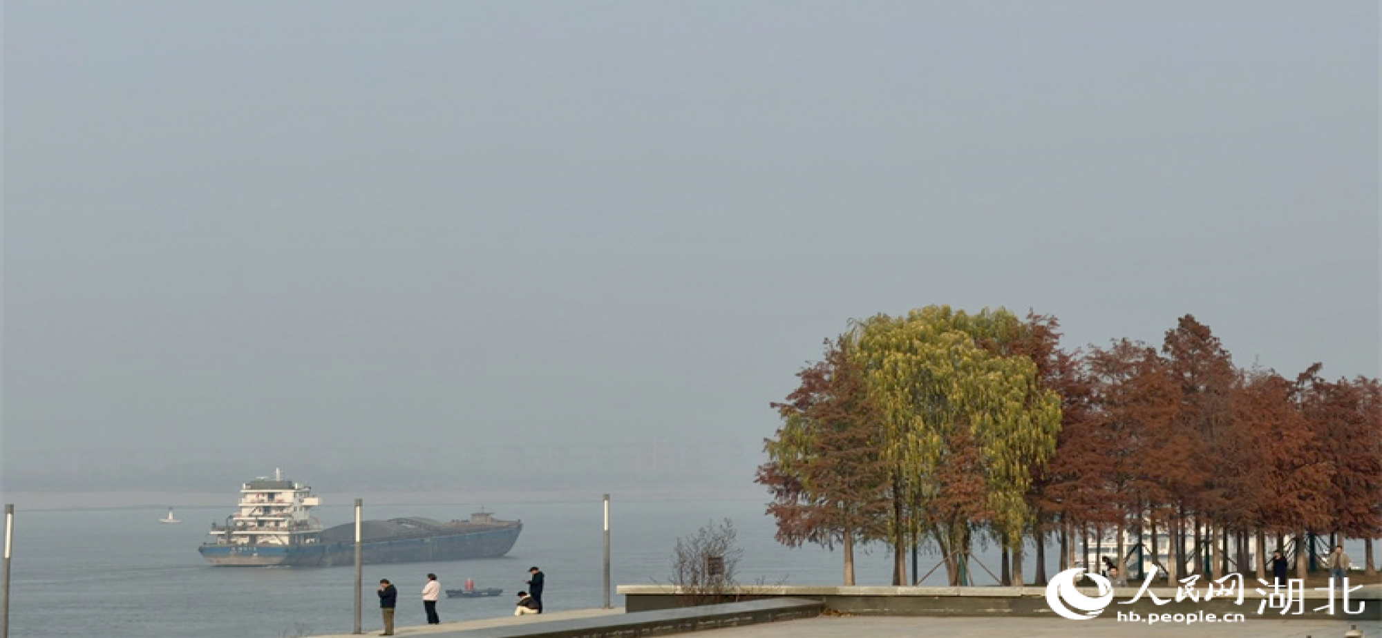 大江奔涌楚天阔 荆楚大地绿意浓