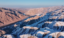 雪后的宁夏黑山峡一键开启仙境模式  