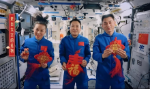 太空春节怎么过？神二十一乘组工作Vlog上新